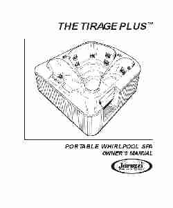 Jacuzzi Hot Tub PORTABLE WHIRLPOOL SPA-page_pdf